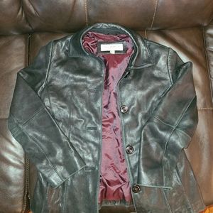 Leather jacket